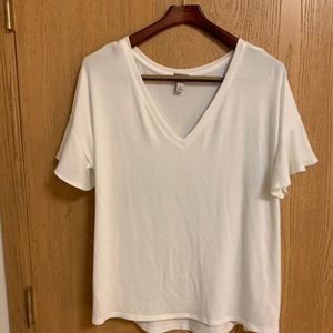 White Dress Tee